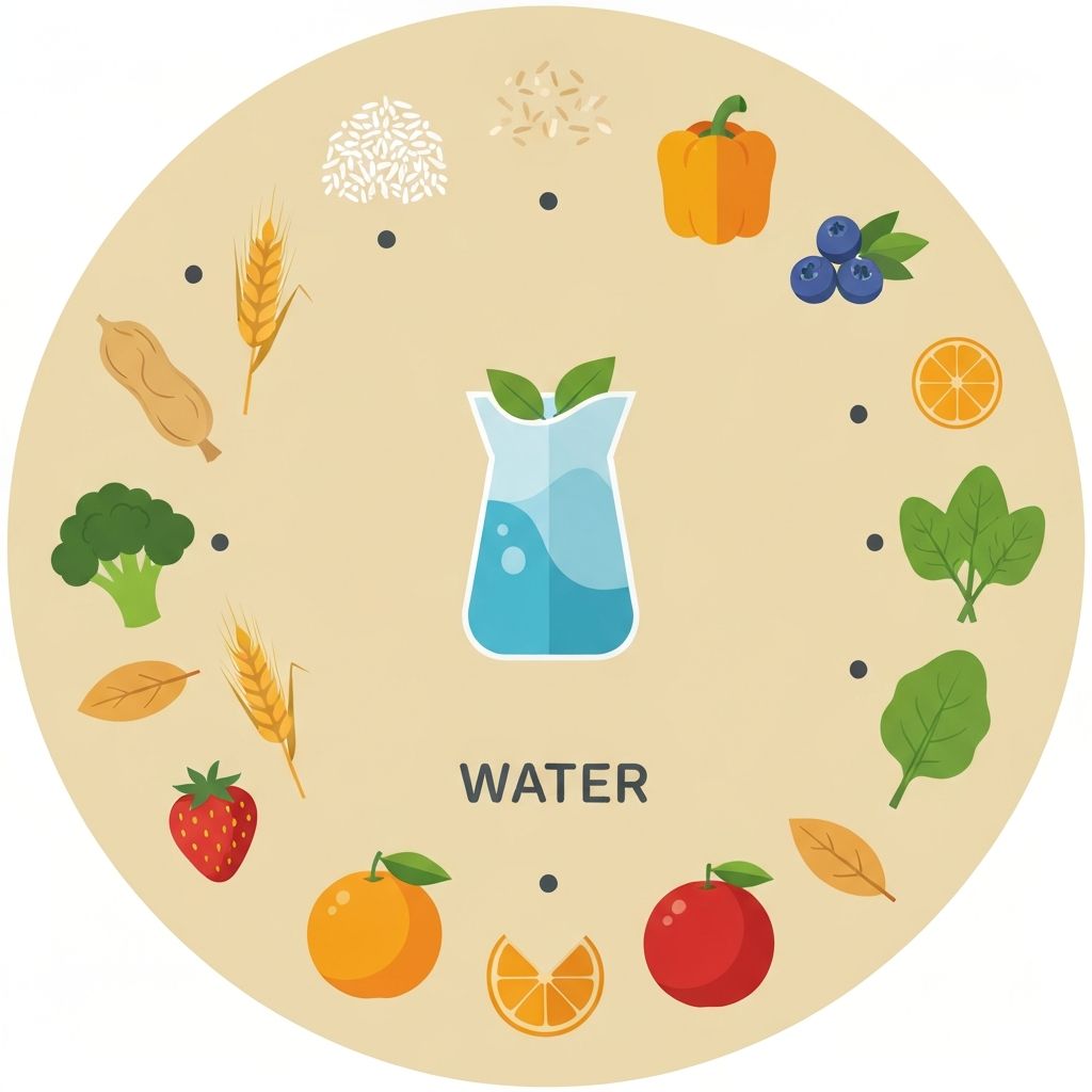 Nutritional concepts illustration